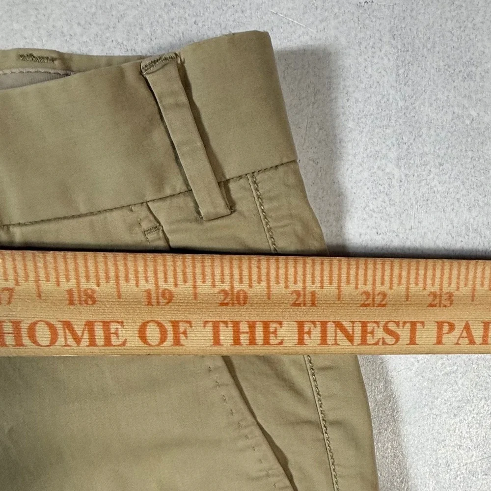 SUITSUPPLY‎ Khaki Chinos Mens 40x29 Pure Cotton Straight Fit Casual Trousers
